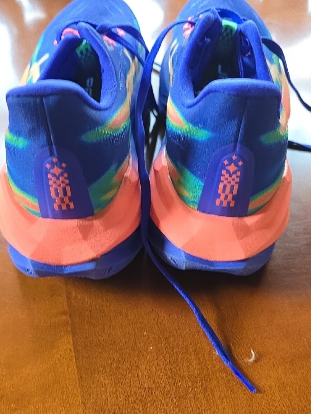 ASICS Superblast 3 Unisex Size 8, Like New,  Cobalt Burst/Light Orange - Picture 4 of 7